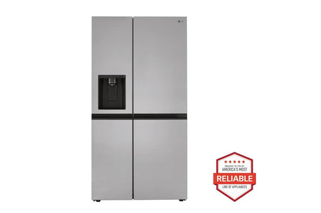 23 cu. ft. Side-by-Side Counter-Depth Refrigerator with Smooth Touch Dispenser