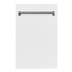 ZLINE 18 in. Dishwasher Panel with Traditional Handle (DP-18) [Color: White Matte]