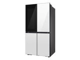 Bespoke 4-Door Flex™ Refrigerator (29 cu. ft.) with Beverage Zone™ and Auto Open Door in White Glass