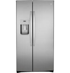 GE 25.1 Cu. Ft. Fingerprint Resistant Side-By-Side Refrigerator