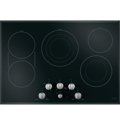 Café™ 5 Electric Cooktop Knobs - Brushed Stainless