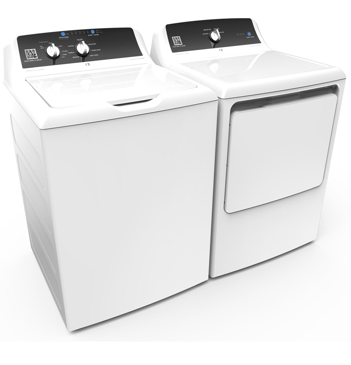 GE® 4.2 cu. ft. Capacity Commercial Washer with Stainless Steel Basket, Built-In App Payment System SITE WIFI REQUIRED