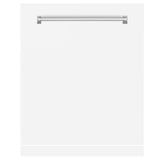 ZLINE 24" Monument Dishwasher Panel with Traditional Handle and Color Options (DPMT-24) [Color: White Matte]