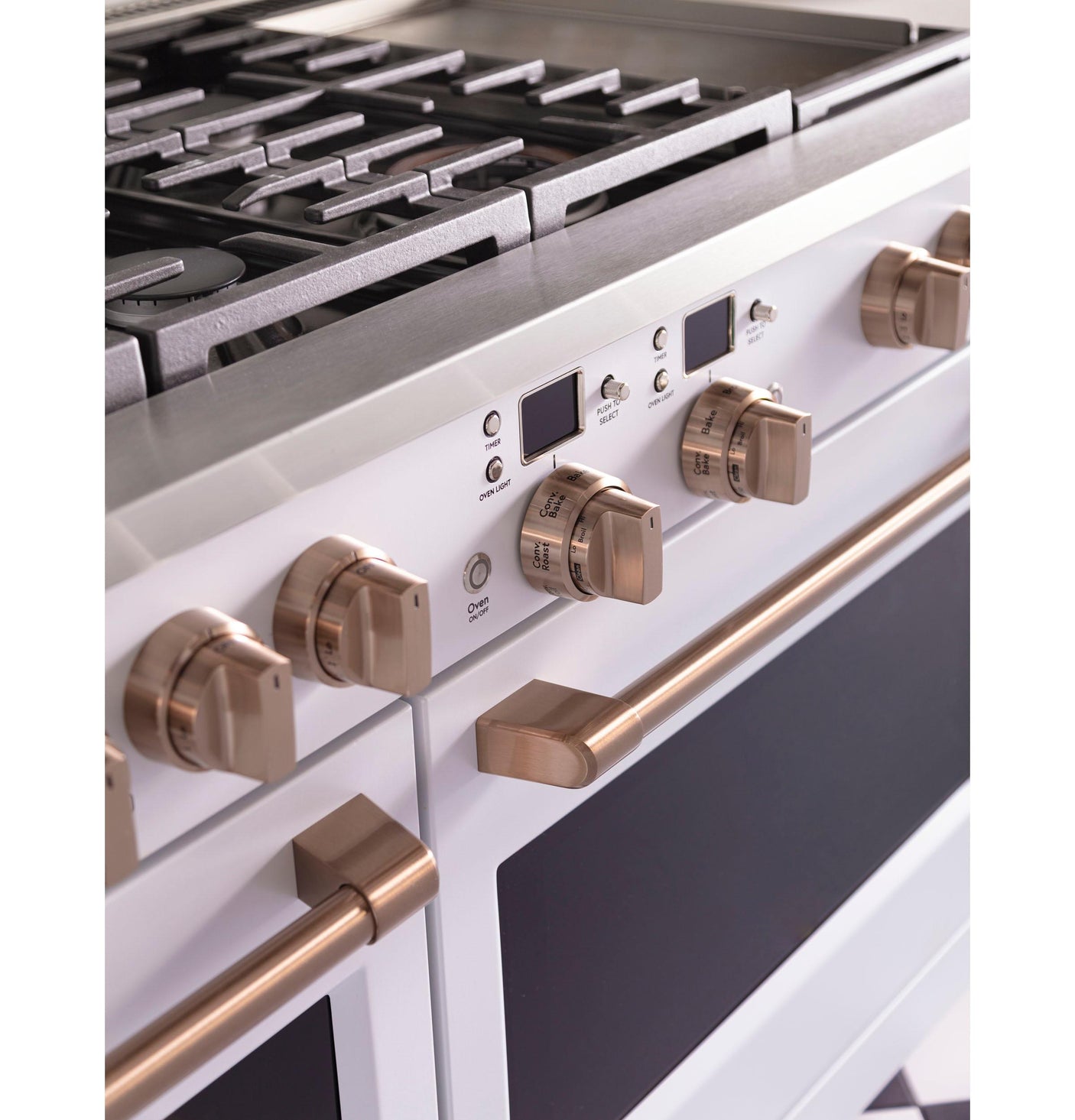 Café™ 48" Smart Dual-Fuel Commercial-Style Range with 6 Burners and Griddle (Natural Gas)