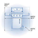 Freestyle 365 Gas Grill , Natural Gas, Graphite Grey