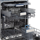 ZLINE 24" Tallac Series 3rd Rack Tall Tub Dishwasher in Stainless Steel, 51dBa [Color: Unfinished Wood]