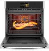 GE Profile™ 30" Smart Built-In Convection Single Wall Oven with No Preheat Air Fry and Precision Cooking