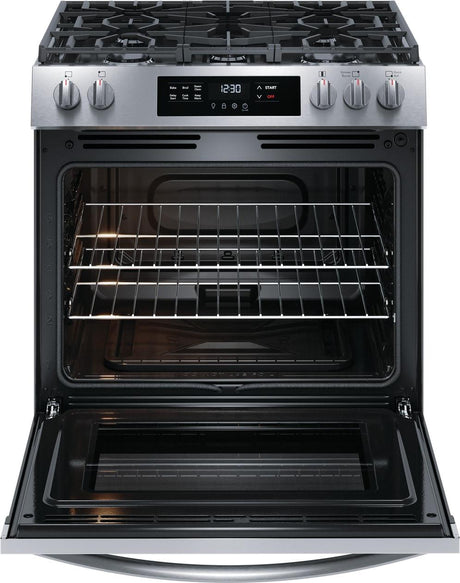 Frigidaire 30" Front Control Gas Range with Quick Boil