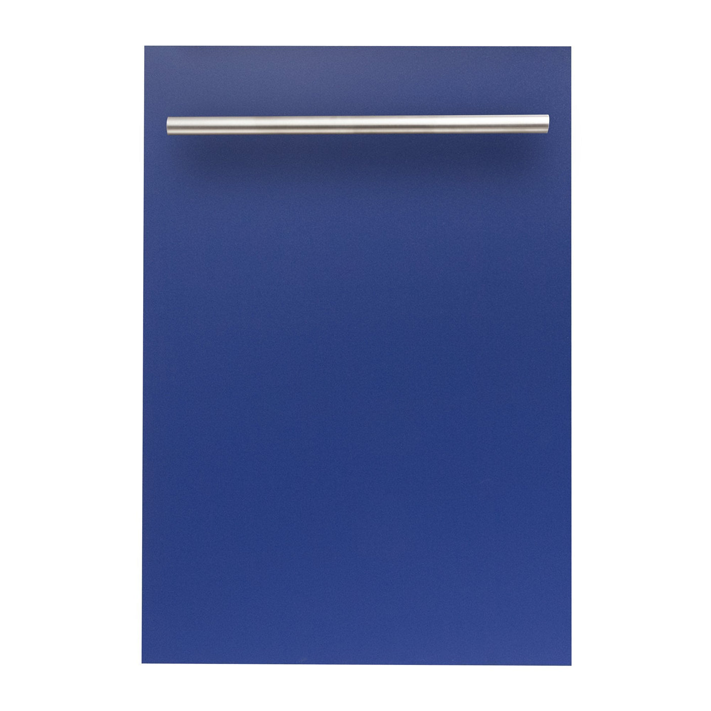 ZLINE 18 in. Dishwasher Panel in Stainless Steel with Modern Handle (DP-18) [Color: Blue Gloss]