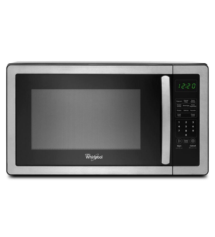1.1 cu. ft. Countertop Microwave with Recessed Glass Turntable