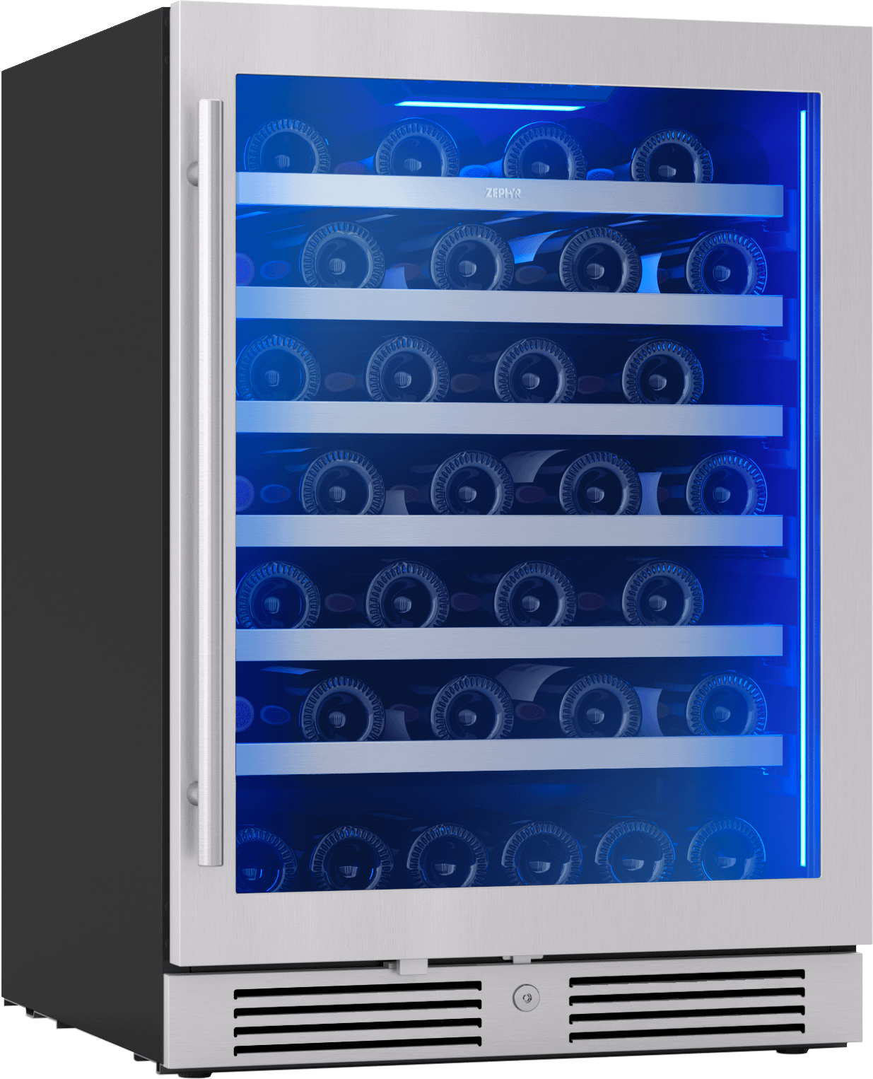 Presrv Wine Cooler, 24in UC, SS+Gls, Rvs Door, 1Z