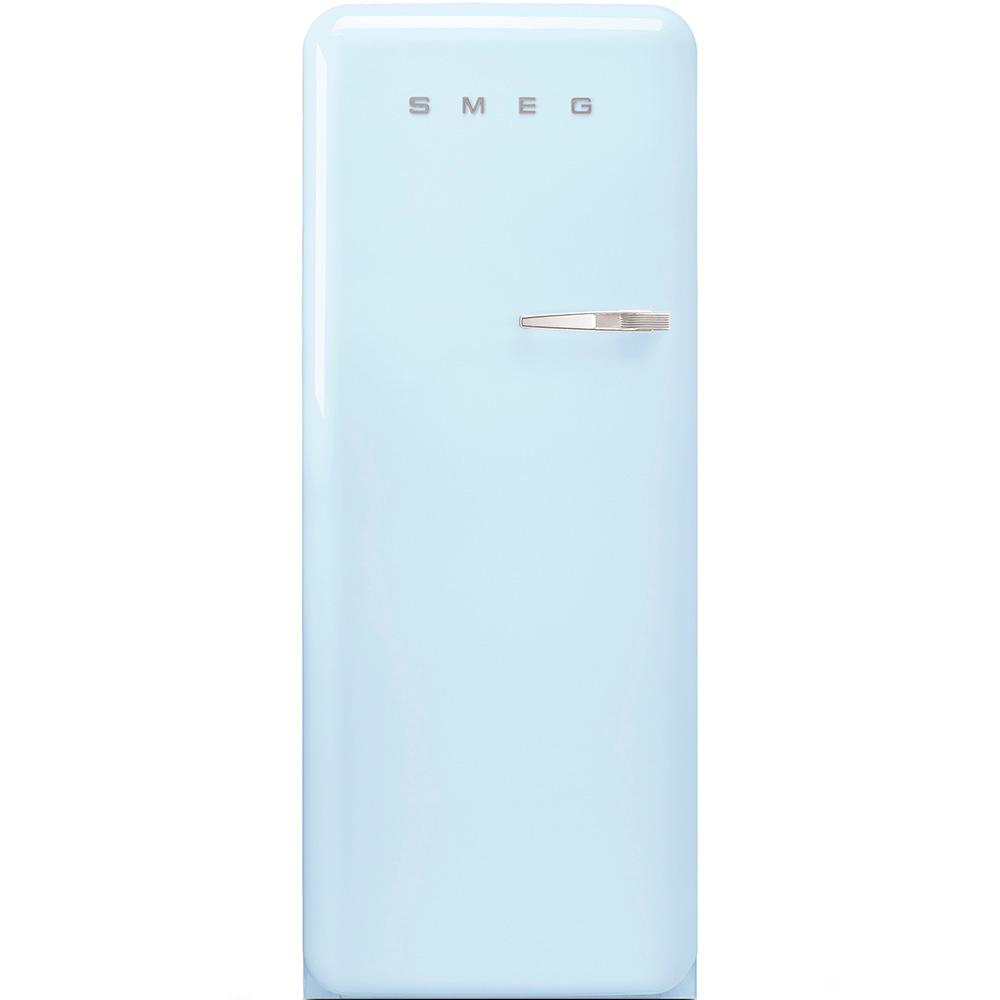 Approx 24" 50'S Style Refrigerator with ice compartment, Pastel blue, Left hand hinge