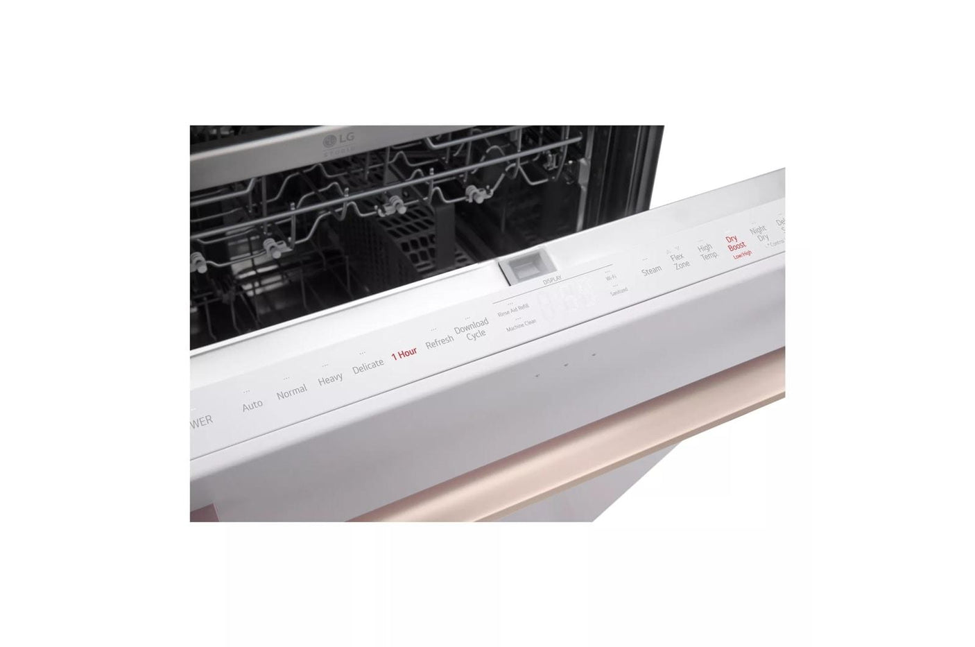 LG STUDIO Smart Top Control Dishwasher with 1-Hour Wash & Dry, QuadWash® Pro, TrueSteam® and Dynamic Heat Dry™