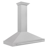 ZLINE 48 in. Convertible Fingerprint Resistant DuraSnow Stainless Steel Range Hood with Stainless Steel Handle (KB4SNX-48) [Color: DuraSnow Stainless Steel]