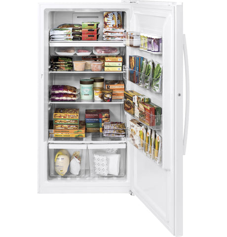 GE® ENERGY STAR® 17.3 Cu. Ft. Frost-Free Garage Ready Upright Freezer