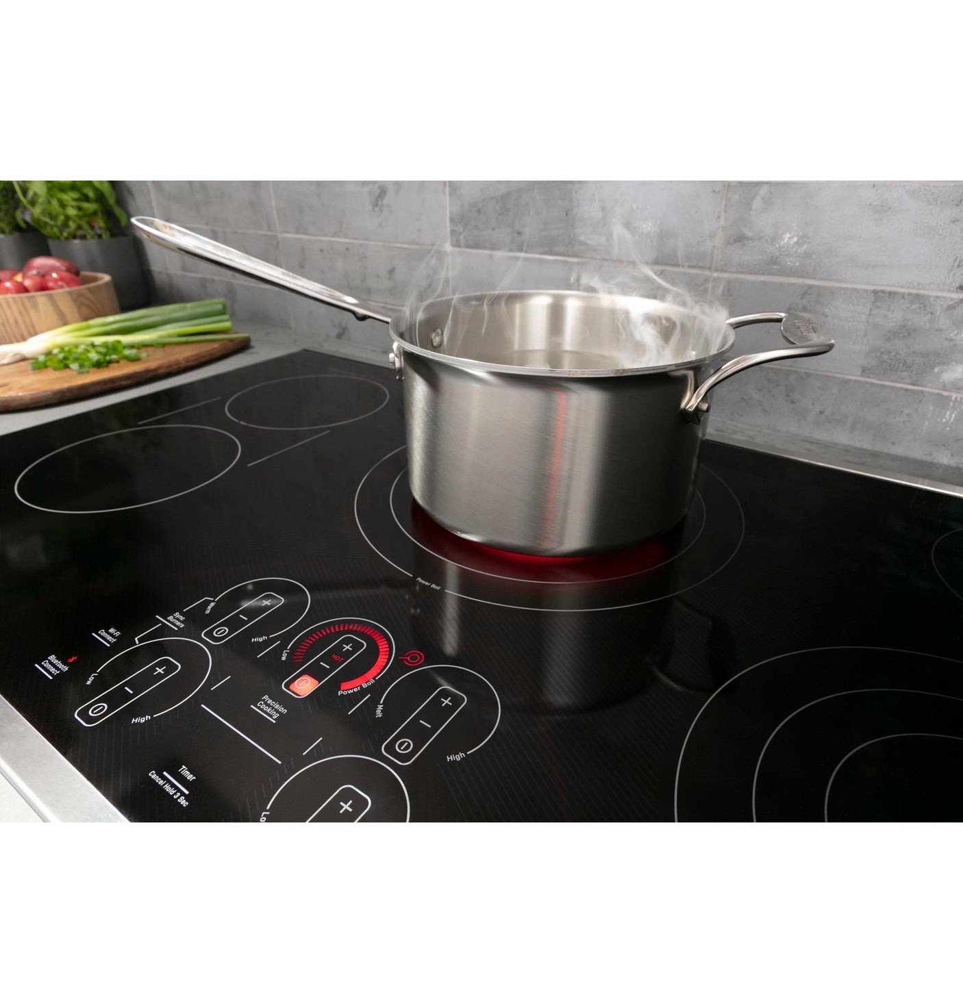 GE Profile™ 30" Built-In Touch Control Electric Cooktop