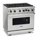 36" Open Burner Gas Range - VGIC5362 Viking 5 Series