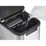 Danby 25 lbs. Countertop Ice Maker in Stainless Steel