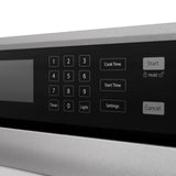 ZLINE 30 in. Professional True Convection Single Wall Oven with Air Fry and Self Clean in DuraSnow' Stainless Steel (WASS-30)