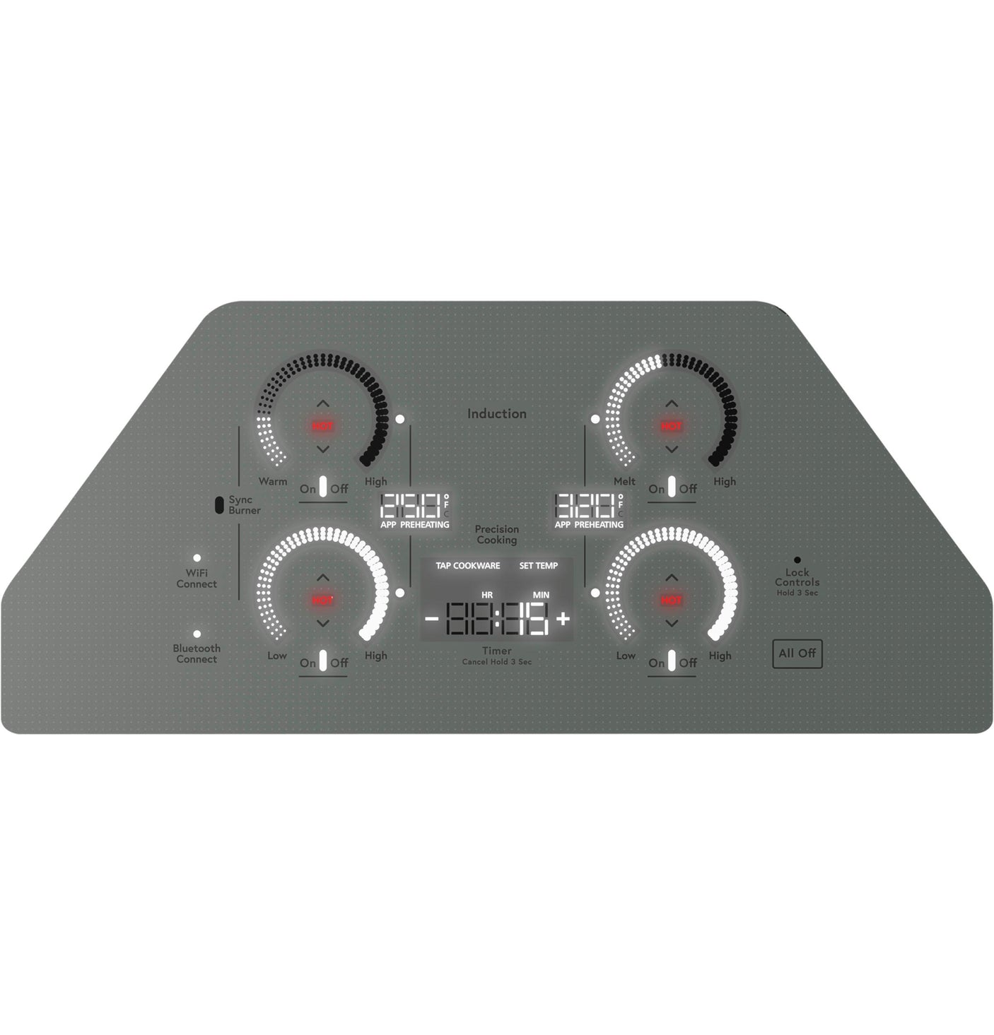 Café™ Series 30" Built-In Touch Control Induction Cooktop