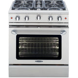 30" Gas Convection Range with 4 Sealed Burners 19K BTU