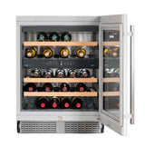 Built-under multi-temperature wine fridge