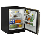 24-In Low Profile Built-In Refrigerator With Maxstore Bin And Door Storage with Door Style - Stainless Steel, Door Swing - Right