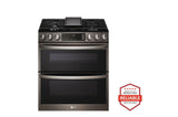 6.9 cu. ft. Smart Gas Double Oven Slide-in Range with InstaView®, ProBake® Convection, Air Fry, and Air Sous Vide