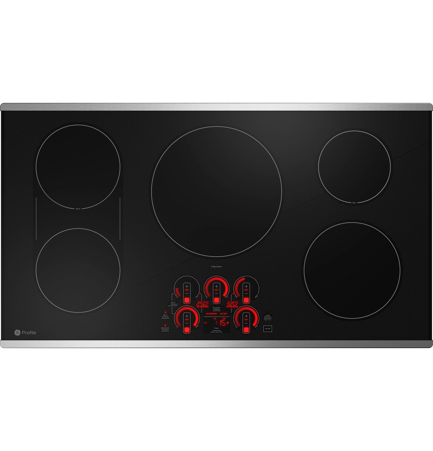 GE Profile™ 36" Built-In Touch Control Induction Cooktop