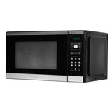 Danby 0.9 cu. ft. Countertop Microwave in Black and Stainless Steel