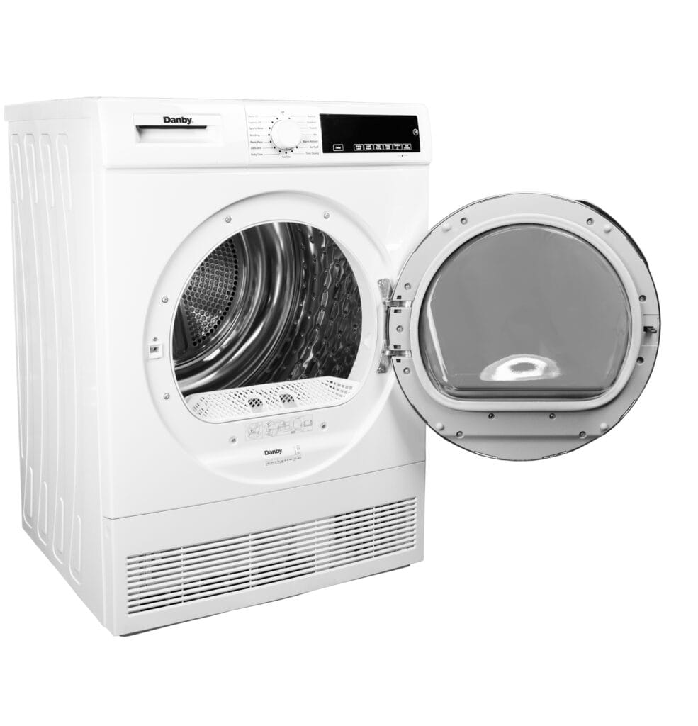 Danby 24-inch, 4.0 cu ft. Stackable Compact Condensing Sensor Dryer in White