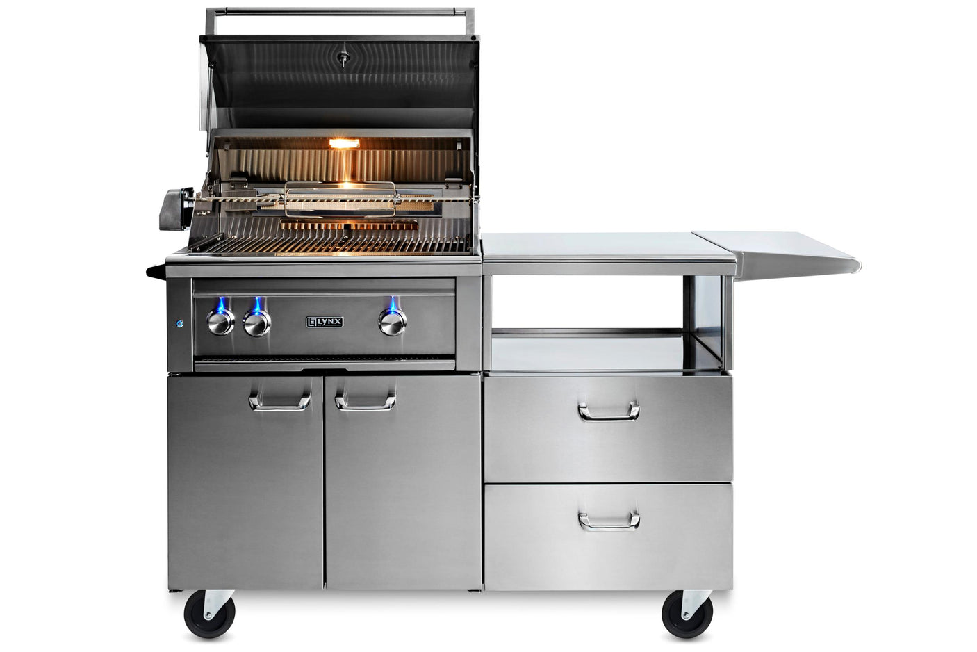 30" All Trident Grill on Mobile Kitchen, LP