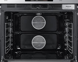 30" Steam-Assisted Double Wall Oven, Silver Stainless Steel