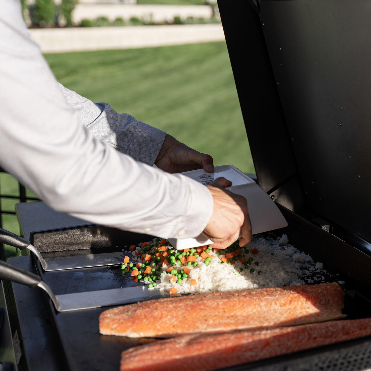 28" Drop-in Griddle with Hood