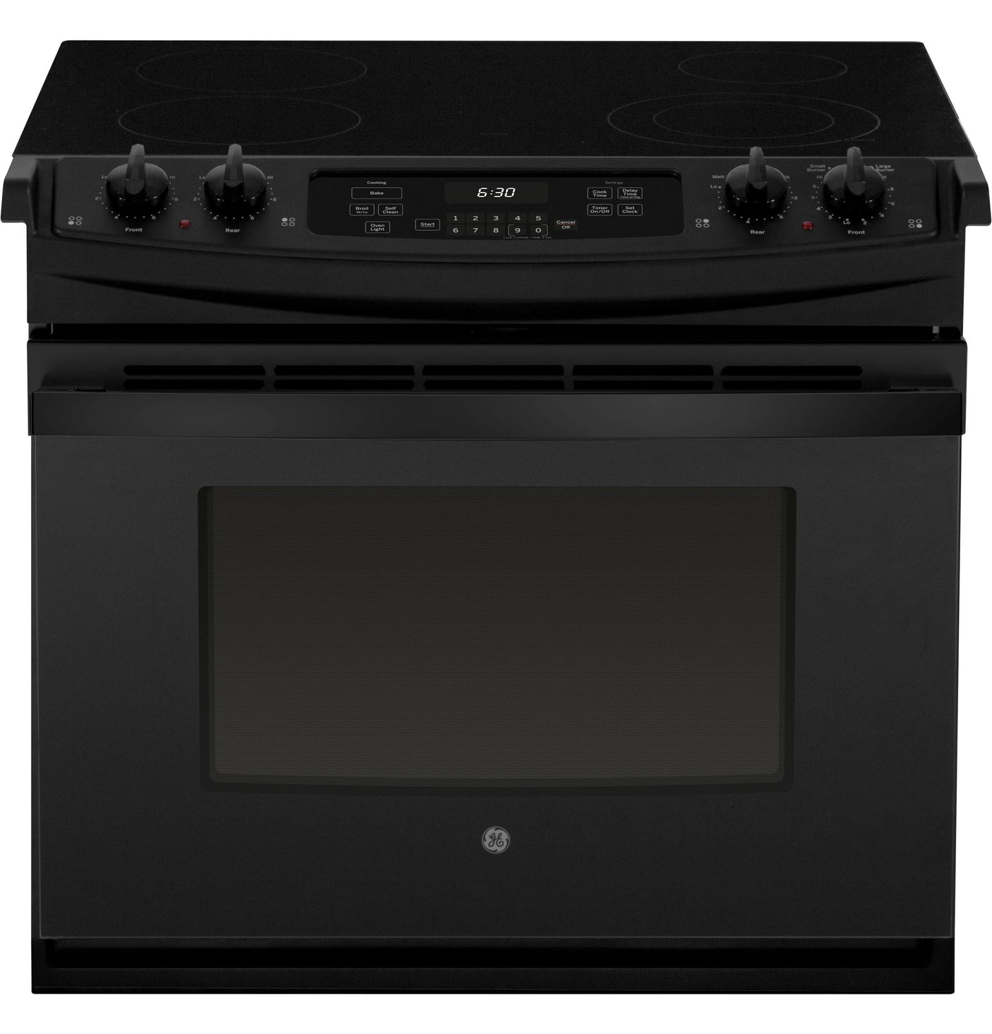 GE® 30" Drop-In Electric Range