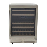 Avanti DESIGNER Series Dual-Zone Wine Cooler, 46 Bottle Capacity - Stainless Steel / 46 Bottles