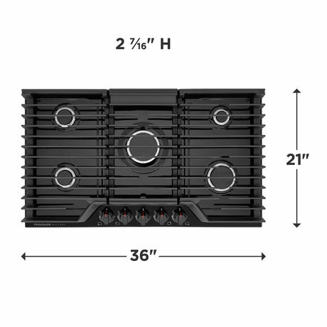 Frigidaire Gallery 36" Gas Cooktop