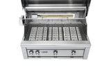 36" Built-In Grill w/ Rotisserie - Limestone