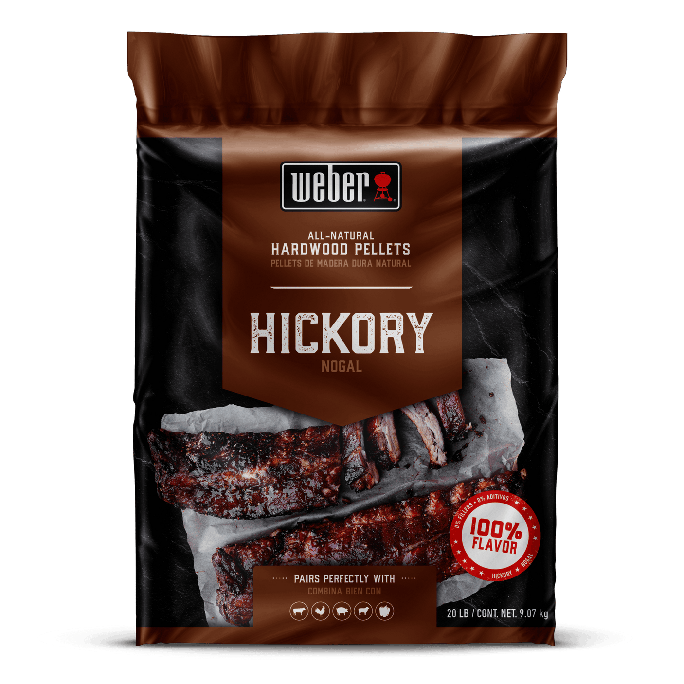 Hickory All-Natural Hardwood Pellets