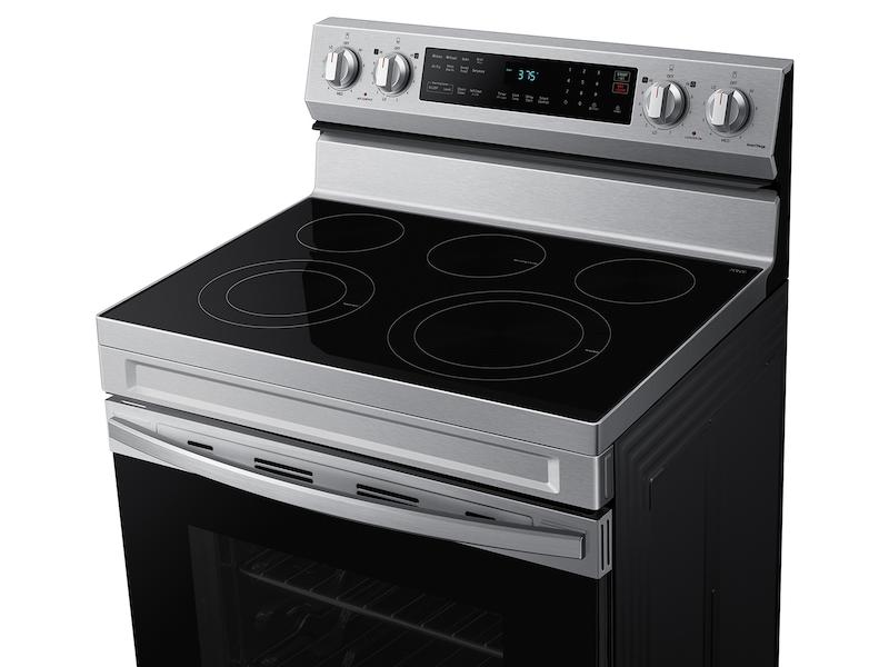 6.3 cu. ft. Smart Freestanding ENERGY STAR® Certified Electric Range with Air Fry in Stainless Steel