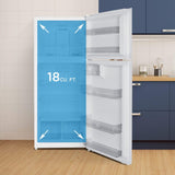 Danby 18 cu. ft. Top Mount Refrigerator in White