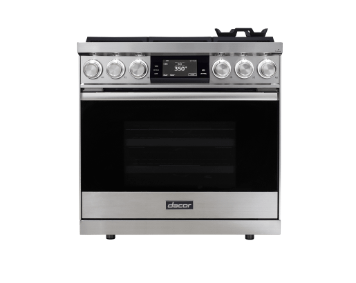 36" Range, Stainless Steel, Natural Gas