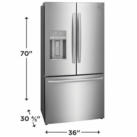 Frigidaire Gallery 23 Cu. Ft. Counter-Depth French Door Refrigerator