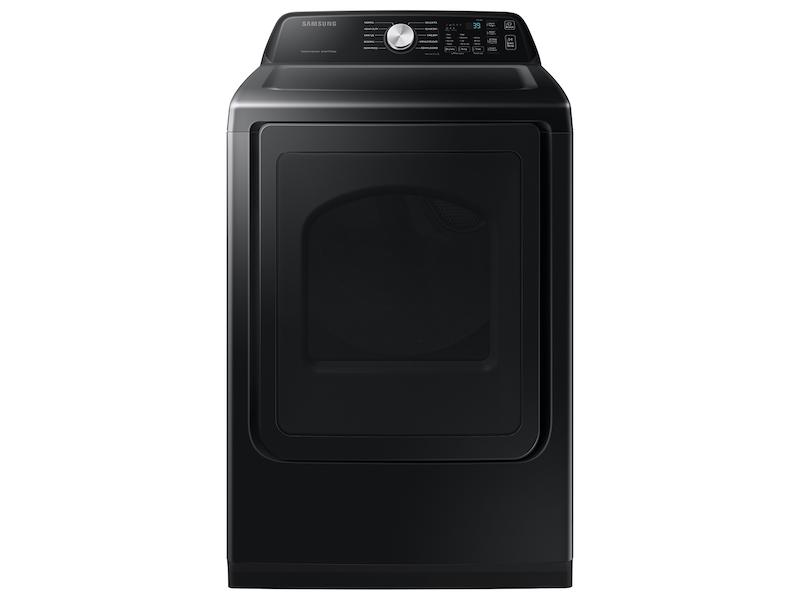 7.4 cu. ft. Smart Gas Dryer with Sensor Dry in Brushed Black