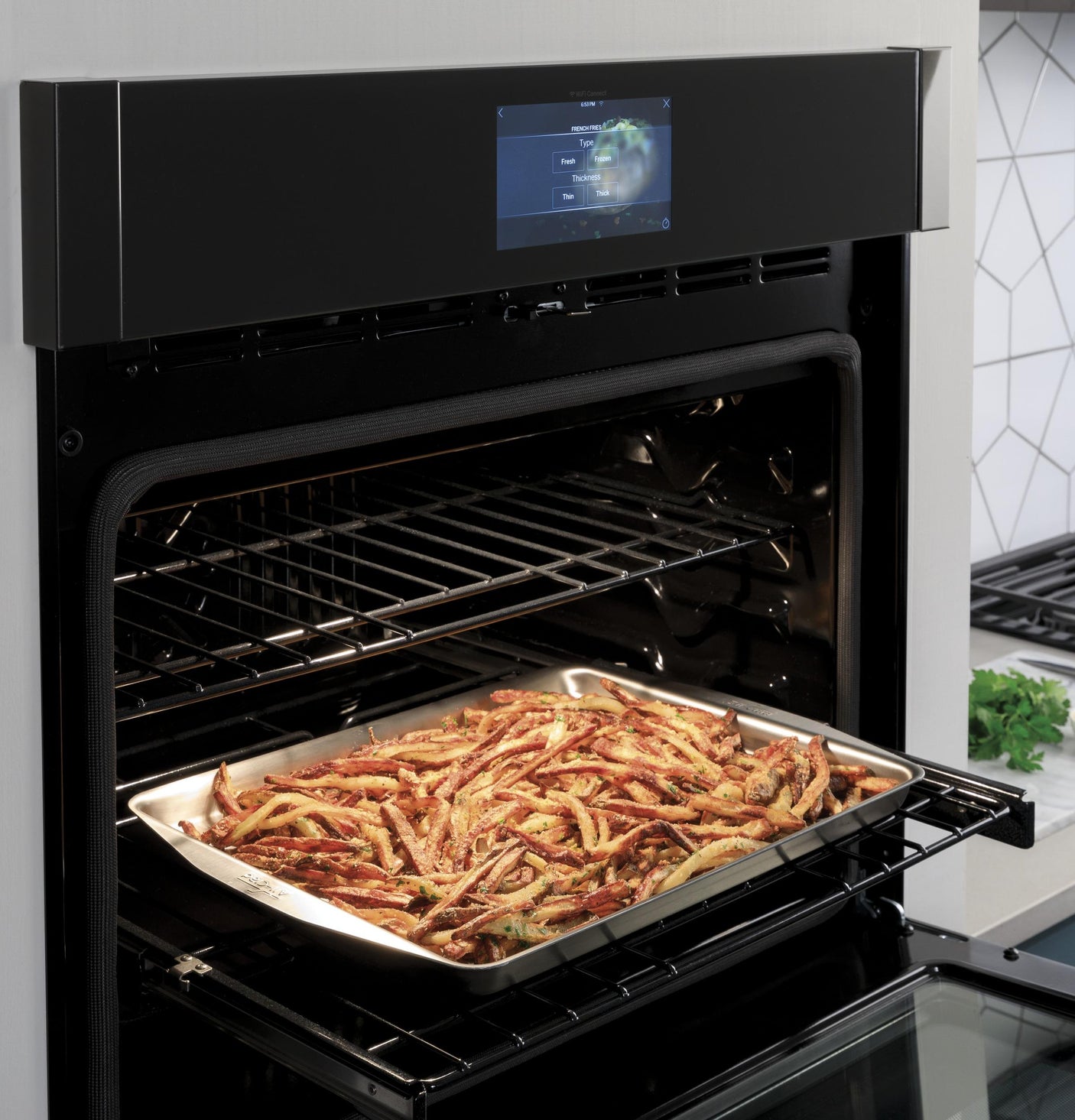 Café™ Professional Series 30" Smart Built-In Convection French-Door Double Wall Oven