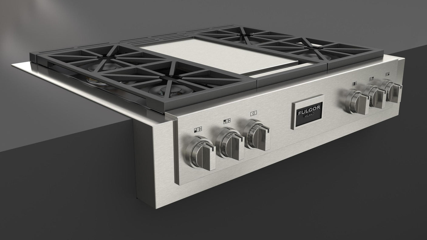 SOFIA 36" PRO GAS RANGETOP WITH GRIDDLE