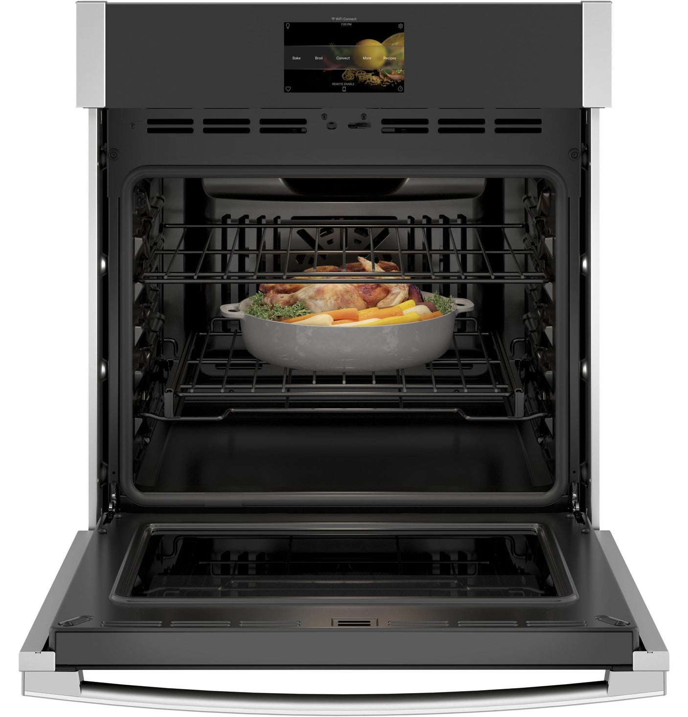 GE Profile™ 27" Smart Built-In Convection Single Wall Oven