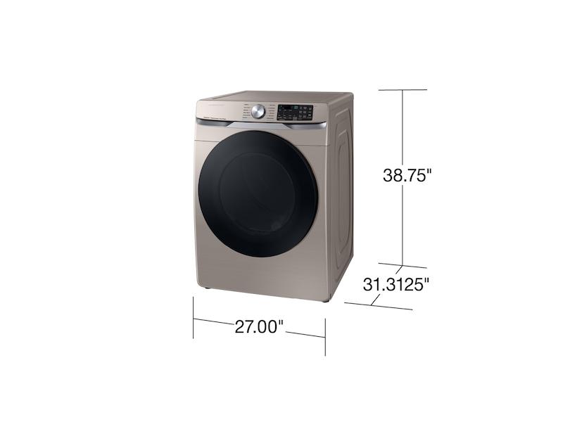 7.5 cu. ft. Smart Electric Dryer with Steam Sanitize+ in Champagne