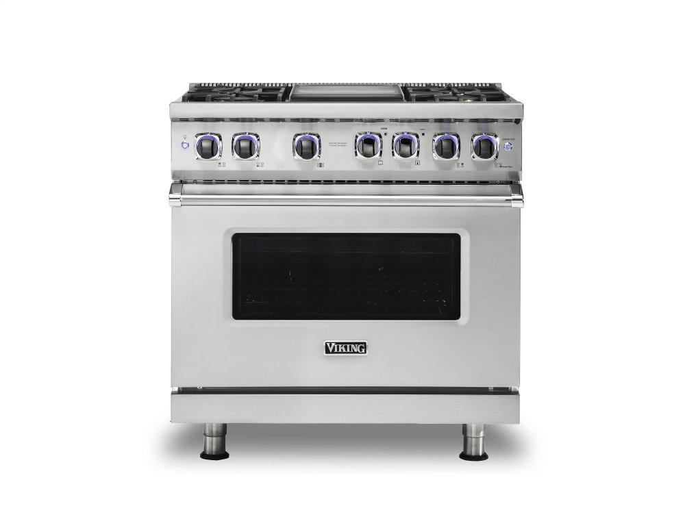 36" Dual Fuel Range - VDR7362 Viking 7 Series