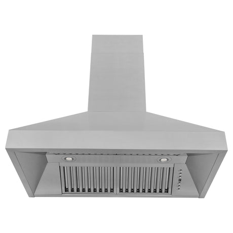 ZLINE Professional Convertible Vent Wall Mount Range Hood in Stainless Steel (597)